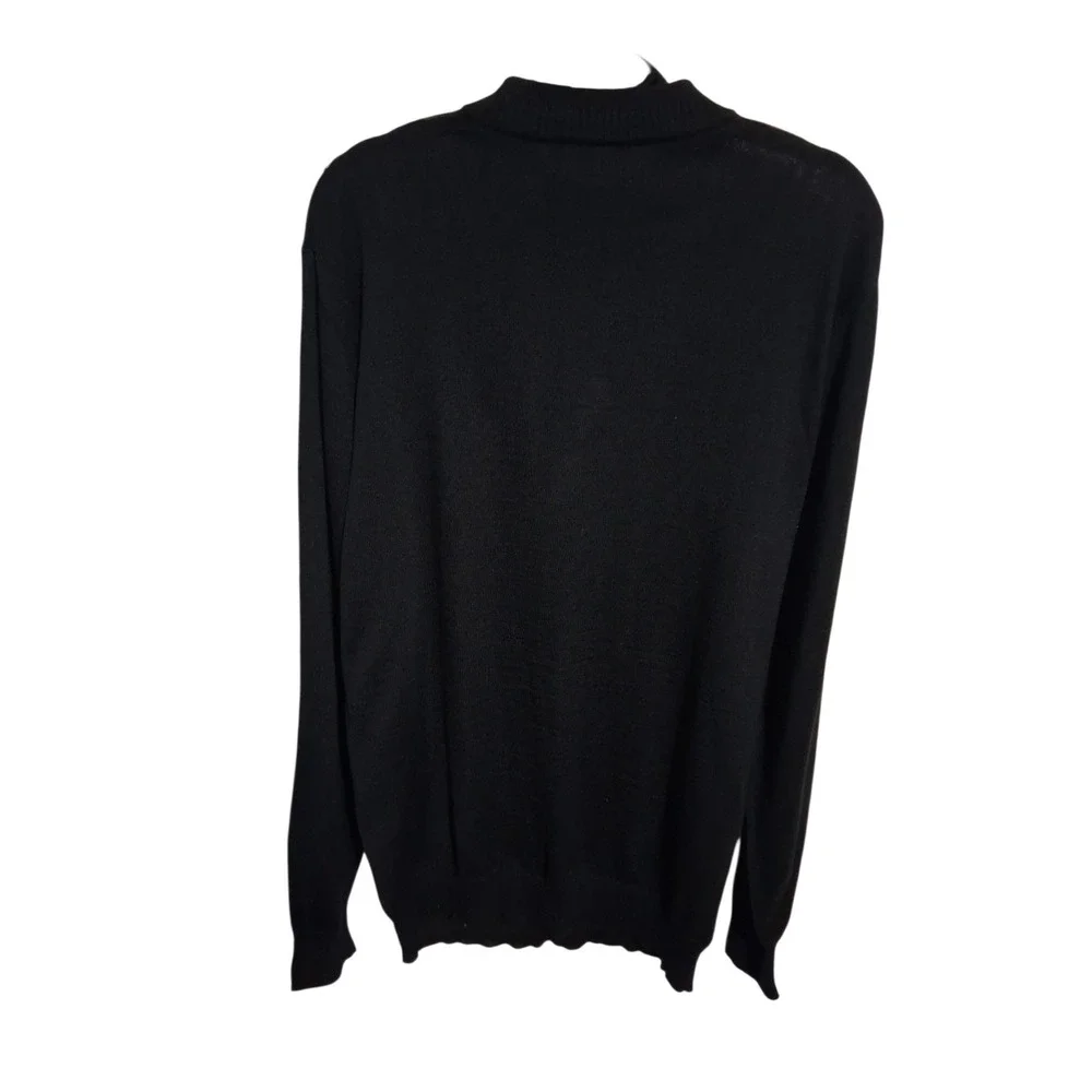Vintage Y2k Miko Wool 3D Geometric Menx size Large Streetwear Grandpa Sweater